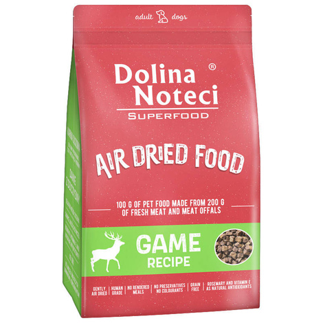 Dolina Noteci Superfood Danie Z Dziczyzny Karma Suszona Dla Psa Kg