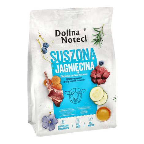 Karma suszona dla psa Dolina Noteci Premium jagnięcina 3 kg sklep