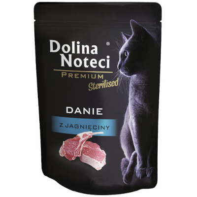 Mokra karma dla kota Dolina Noteci Premium Sterilised danie z jagnięciny 85 g
