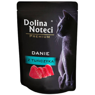 Mokra karma dla kota Dolina Noteci Premium danie z tuńczyka 85 g
