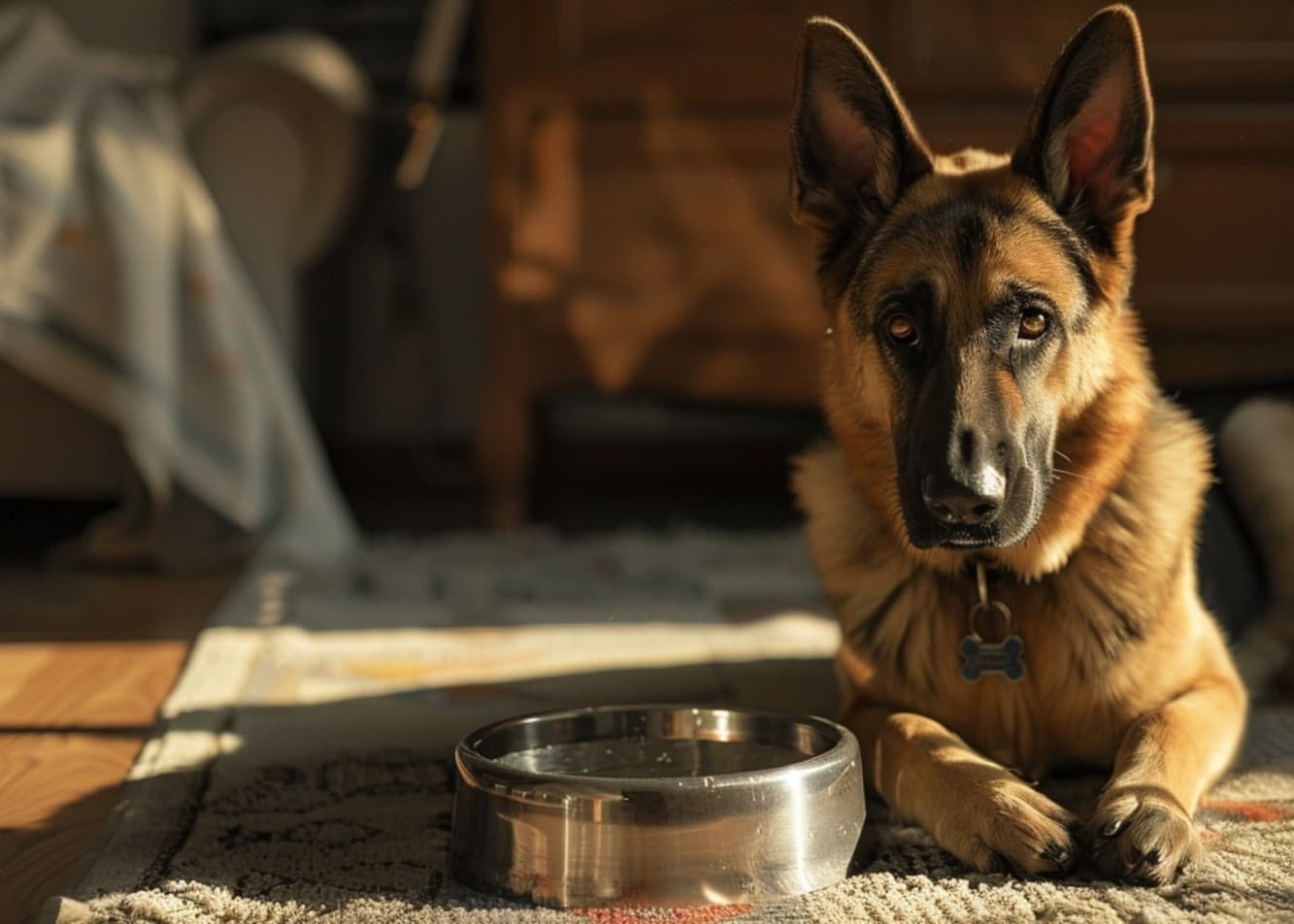 Pies nie chce pić wody - co to oznacza? Kiedy trzeba reagować?