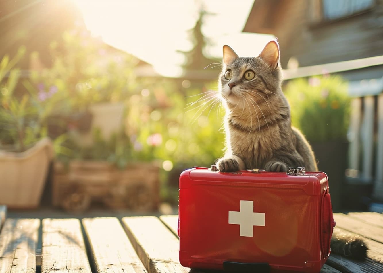 Jak skompletować domową apteczkę dla kota?