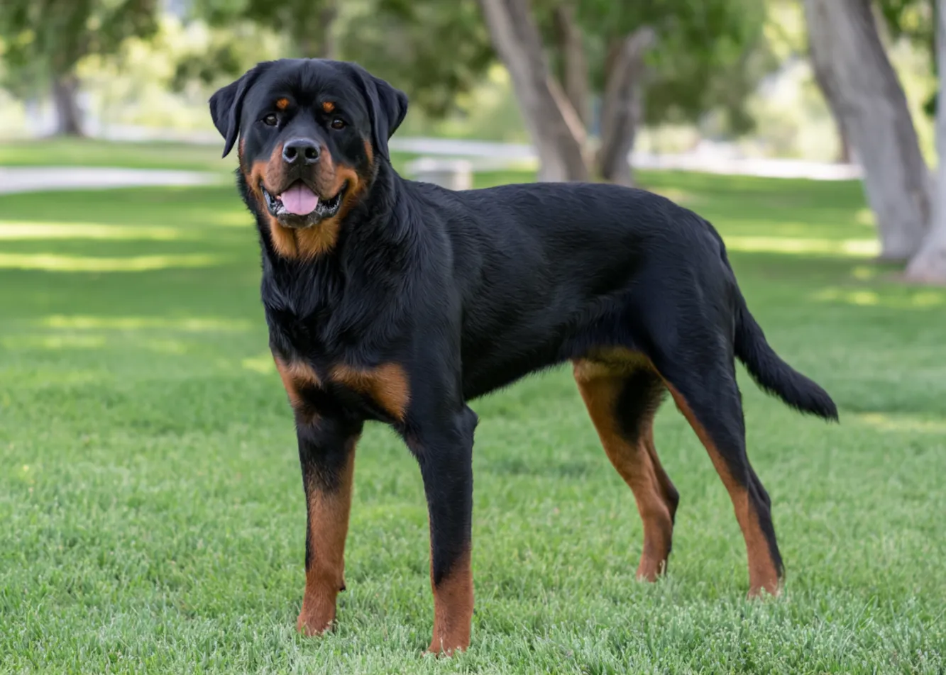 Rottweiler – lojalny obrońca o silnym charakterze. Opis rasy, charakter, żywienie, zdrowie i wychowanie