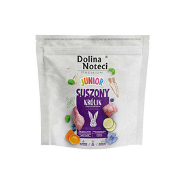 Karma suszona dla psa Dolina Noteci Premium junior królik 1 kg