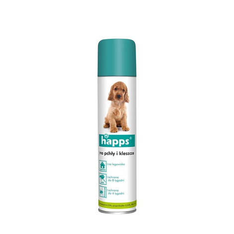 Happs Spray na pchły i kleszcze 250 ml