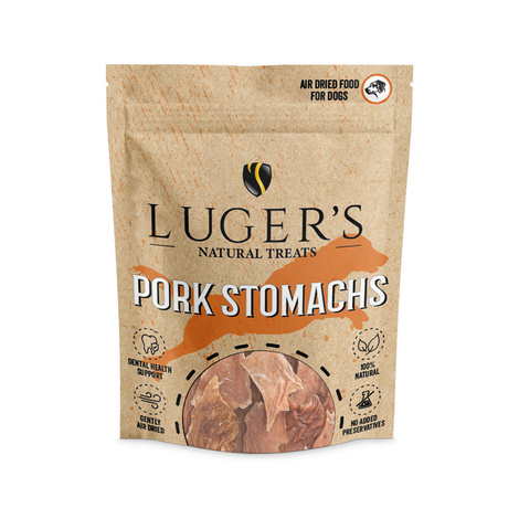 Luger's Natural Treats Przysmak dla psa żołądki wieprzowe 100 g