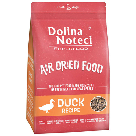 Dolina Noteci Superfood danie z kaczki karma suszona dla psa 5 kg