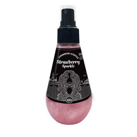 Over Zoo Strawberry Sparkle mgiełka z brokatem dla zwierząt 150 ml