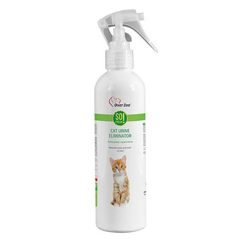 Over Zoo Cat Urine Eliminator preparat usuwający plamy odzwierzęce i nieprzyjemny zapach 250 ml