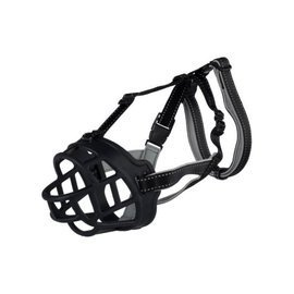 Trixie Muzzle Flex kaganiec dla psa silikonowy czarny M