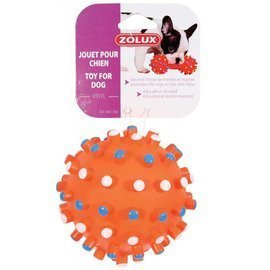 Zolux Zabawka winylowa dla psa piłka z wypustkami 9 cm