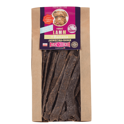 Milord Przysmak dla psa jagnięcina z bananem 80 g