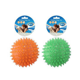 DUVO+ zabawka dla psa TPR piłka z kolcami 8 cm