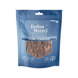 Dolina Noteci Natural Treats Pork Tongues ozory wieprzowe przysmak dla psa 150 g