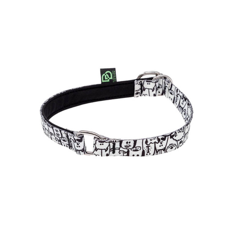 Obroża półzaciskowa z podszyciem Soft Shell 25L