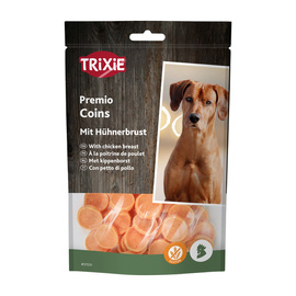Trixie przysmaki dla psa chicken coins talarki z mięsem drobiowym 100 g