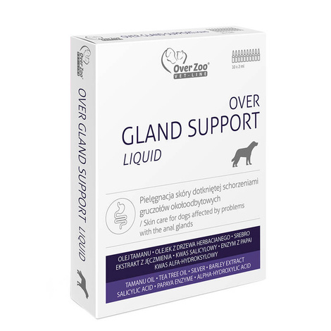 Over Zoo Over Gland Support Liquid Preparat dla psów 10 x 2 ml