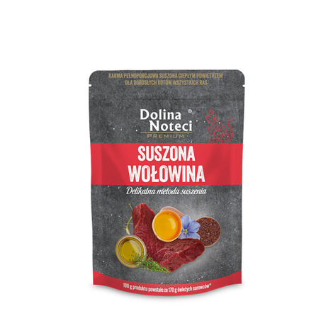Dolina Noteci Premium Karma suszona dla kota wołowina 150 g