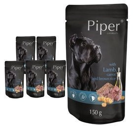 Mokra karma dla psa Piper Animals z jagnięciną i marchewką zestaw 10 x 150 g 