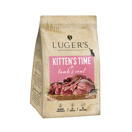 Luger’s Kitten's Time karma suszona dla kociąt z jagnięciną i cielęciną 500 g