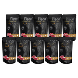 Mokra karma dla psa Piper Platinum Pure kaczka 10 x 150 g