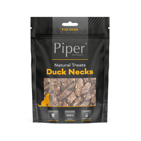 Piper Natural Treats Gryzaki naturalne dla psa suszone szyje kacze 200 g