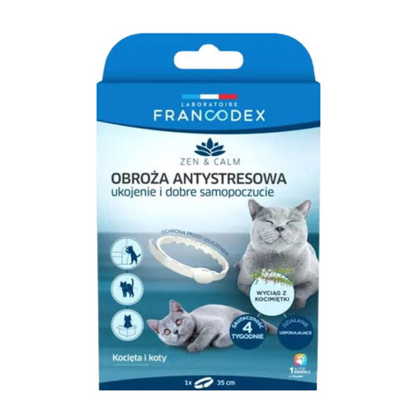 Francodex Obroża antystresowa dla kota 35 cm