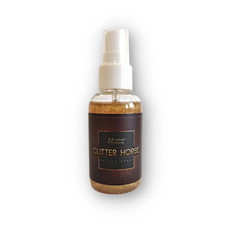 Over Horse Glitter Horse Golden Spray 50 ml