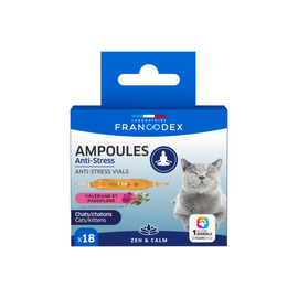 Francodex Ampułki antystresowe dla kotow i kociąt x18