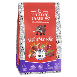 Karma suszona dla psa Natural Taste Wściekły Byk 5 kg