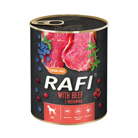 Mokra karma dla psa Rafi z wołowiną 800 g