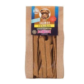 Naturalne ciastka Milord Meat Cookies łosoś i kurczak 80 g