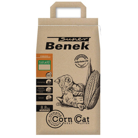 Żwirek dla kota Certech Super Benek Corn Cat Świeża Trawa 14 L