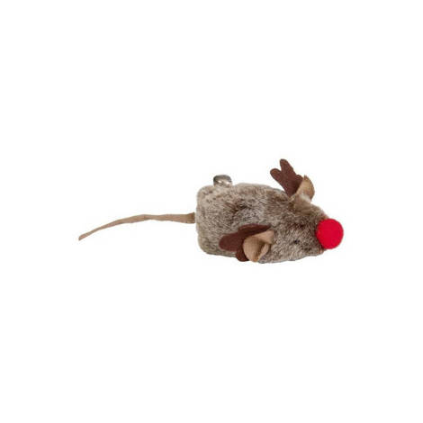 Dingo świąteczna zabawka dla kota mysz "Rudolf"