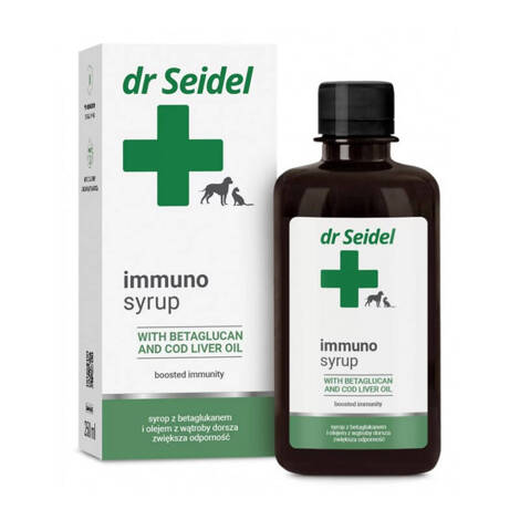 Dr Seidel Immuno Syrup Syrop na odporność dla psów i kotów 250 ml