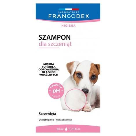 FRANCODEX Szampon dla psów dla szczeniąt saszetka 20 ml