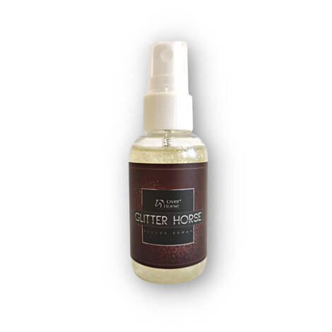 Over Horse Glitter Horse Silver Spray 50 ml