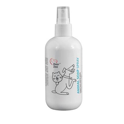 Over Zoo Animal Soap Spray preparat do czyszczenia łap po spacerze 250 ml