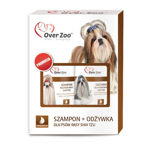 Over Zoo Zestaw dla psów rasy Shih Tzu szampon 250 ml + odżywka 240 ml