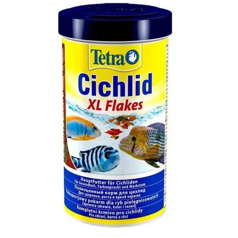 Pokarm dla ryb Tetra Cichlid XL Flakes 500 ml