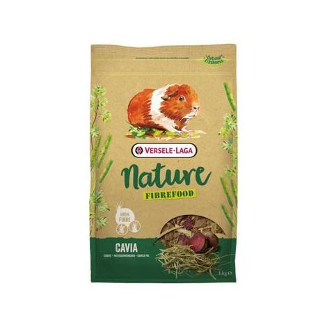 Pokarm dla świnek  Versele Laga Cavia Nature Fibrefood 1kg