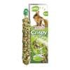 2 kolby dla królików i kawii domowych Versele Laga Mega Sticks Rabbits-Guinea Pigs "Green Meadow" 140g